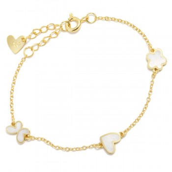PULSEIRA FLOR, CORAÇÃO E...