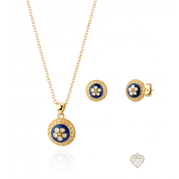 CONJUNTO COLAR + BRINCOS...