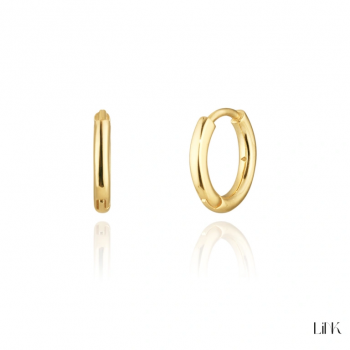 ARGOLAS PRATA DOURADA