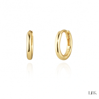 ARGOLAS PRATA DOURADA