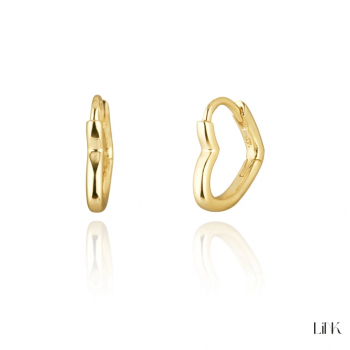 ARGOLAS CORAÇÃO PRATA