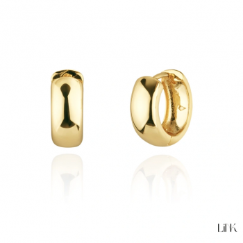 ARGOLAS PRATA DOURADA