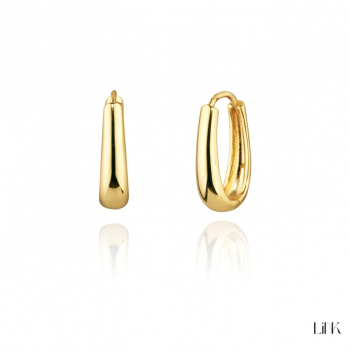 ARGOLAS PRATA DOURADA