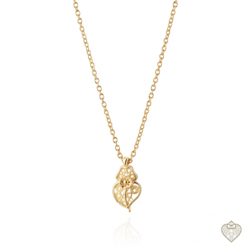 COLAR CORAÇÃO DE VIANA