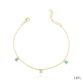 PULSEIRA PRATA PEDRAS