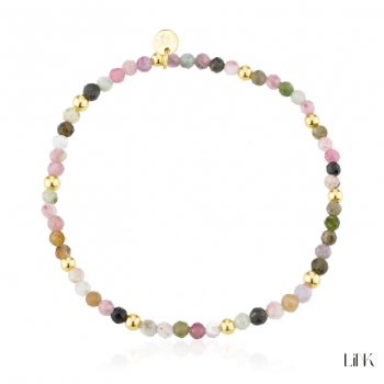 PULSEIRA PRATA COLORIDA